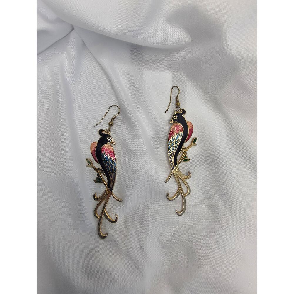 4 pairs of vintage earings